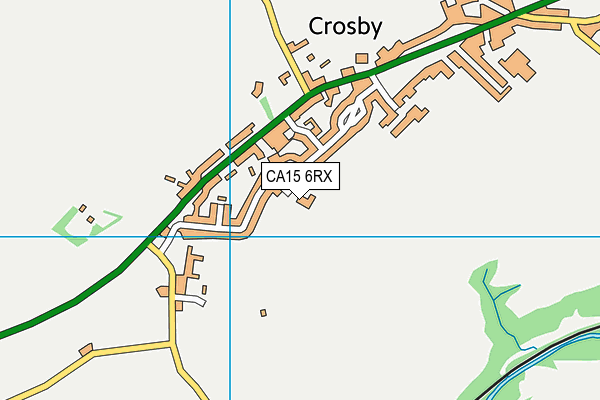 Crosscanonby St John's CofE School map (CA15 6RX) - OS VectorMap District (Ordnance Survey)