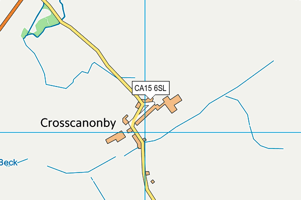 CA15 6SL map - OS VectorMap District (Ordnance Survey)