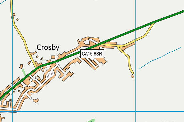 CA15 6SR map - OS VectorMap District (Ordnance Survey)