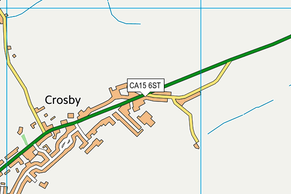 CA15 6ST map - OS VectorMap District (Ordnance Survey)