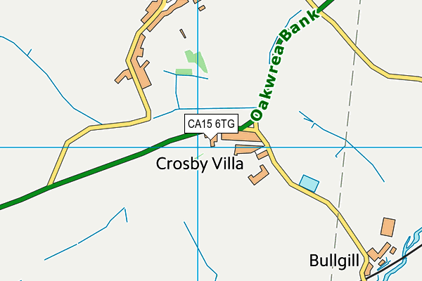 Crosby Villa Playing Field map (CA15 6TG) - OS VectorMap District (Ordnance Survey)