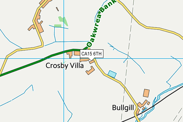 CA15 6TH map - OS VectorMap District (Ordnance Survey)