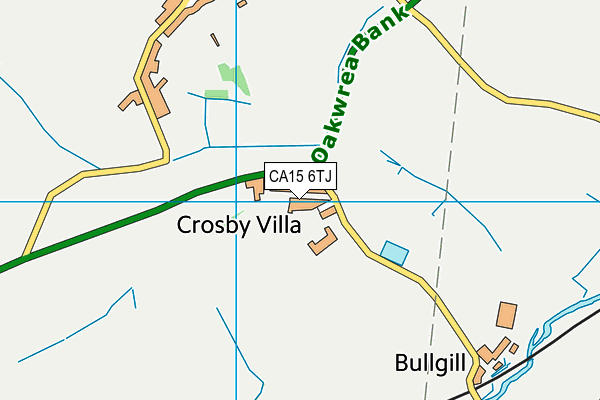 CA15 6TJ map - OS VectorMap District (Ordnance Survey)