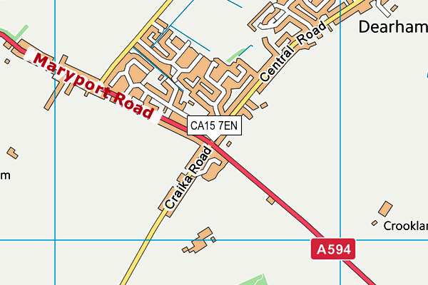 CA15 7EN map - OS VectorMap District (Ordnance Survey)