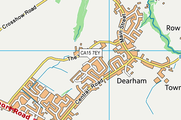 CA15 7EY map - OS VectorMap District (Ordnance Survey)