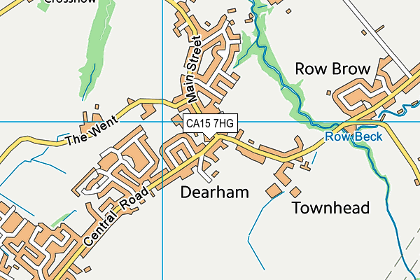 CA15 7HG map - OS VectorMap District (Ordnance Survey)