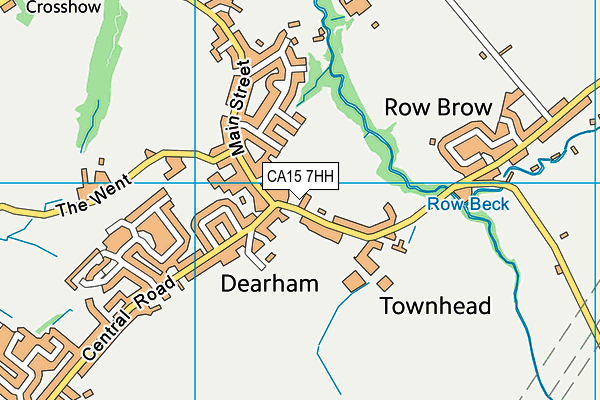 CA15 7HH map - OS VectorMap District (Ordnance Survey)