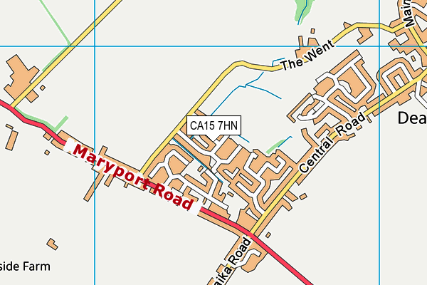 CA15 7HN map - OS VectorMap District (Ordnance Survey)