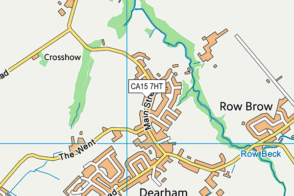 CA15 7HT map - OS VectorMap District (Ordnance Survey)