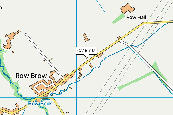 CA15 7JZ map - OS VectorMap District (Ordnance Survey)