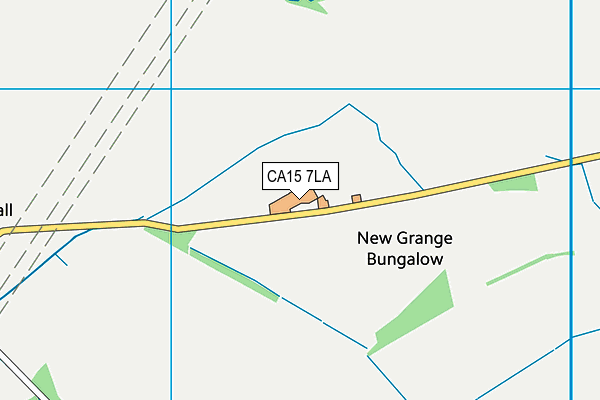 CA15 7LA map - OS VectorMap District (Ordnance Survey)