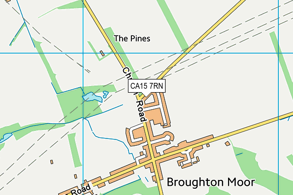 CA15 7RN map - OS VectorMap District (Ordnance Survey)