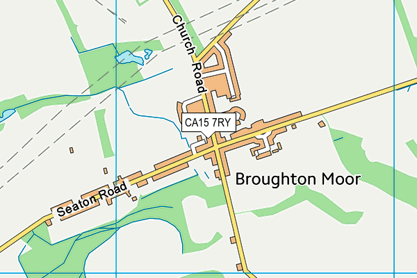 CA15 7RY map - OS VectorMap District (Ordnance Survey)