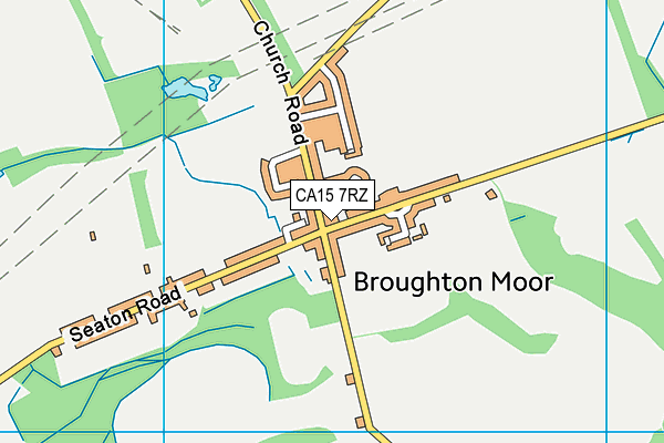 Broughton Moor Village Field map (CA15 7RZ) - OS VectorMap District (Ordnance Survey)