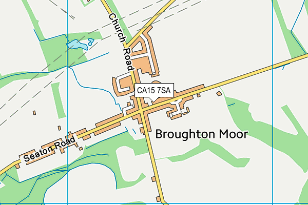 CA15 7SA map - OS VectorMap District (Ordnance Survey)