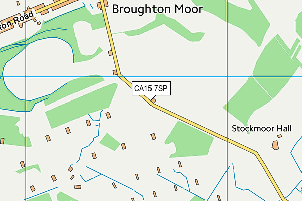 CA15 7SP map - OS VectorMap District (Ordnance Survey)