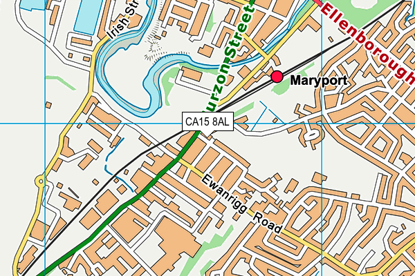 CA15 8AL map - OS VectorMap District (Ordnance Survey)