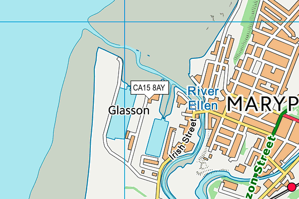 Map of MARYPORT HARBOUR AND MARINA LIMITED at district scale