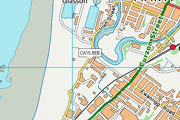 CA15 8EB map - OS VectorMap District (Ordnance Survey)