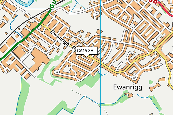 CA15 8HL map - OS VectorMap District (Ordnance Survey)