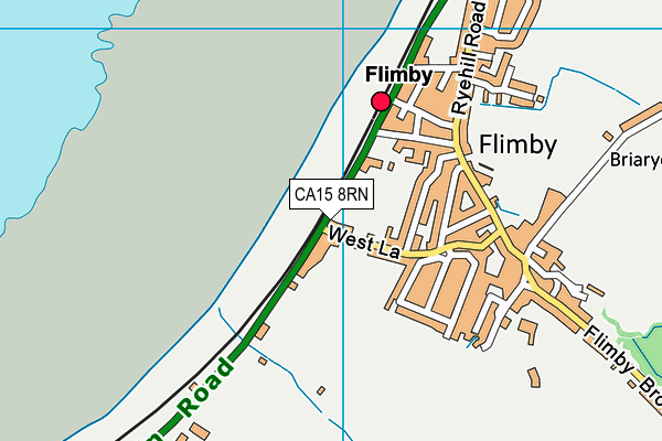 CA15 8RN map - OS VectorMap District (Ordnance Survey)