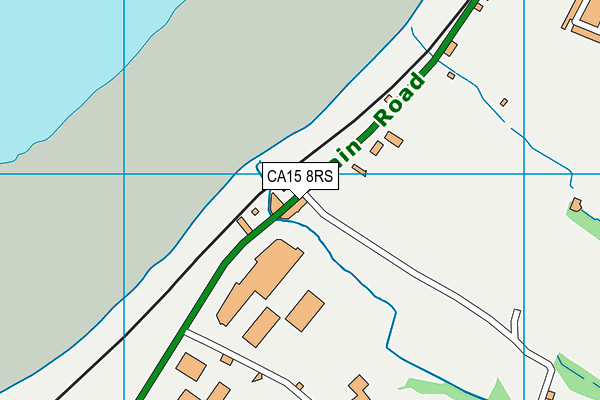 CA15 8RS map - OS VectorMap District (Ordnance Survey)