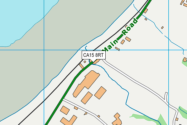 CA15 8RT map - OS VectorMap District (Ordnance Survey)