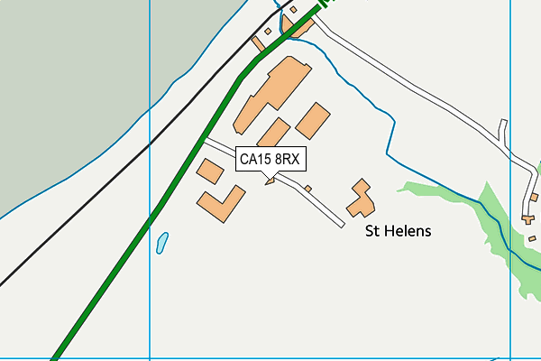 CA15 8RX map - OS VectorMap District (Ordnance Survey)