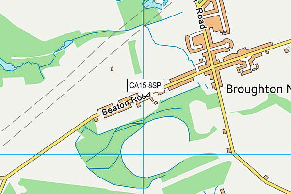 CA15 8SP map - OS VectorMap District (Ordnance Survey)