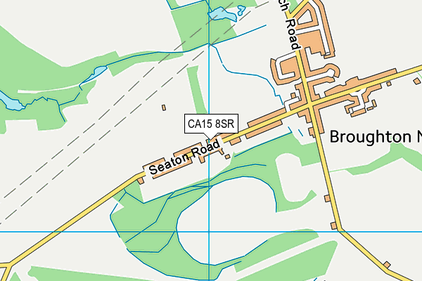 CA15 8SR map - OS VectorMap District (Ordnance Survey)