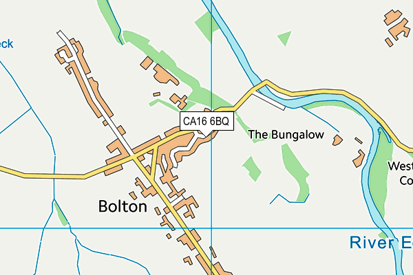 CA16 6BQ map - OS VectorMap District (Ordnance Survey)