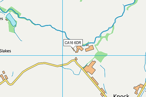 CA16 6DR map - OS VectorMap District (Ordnance Survey)