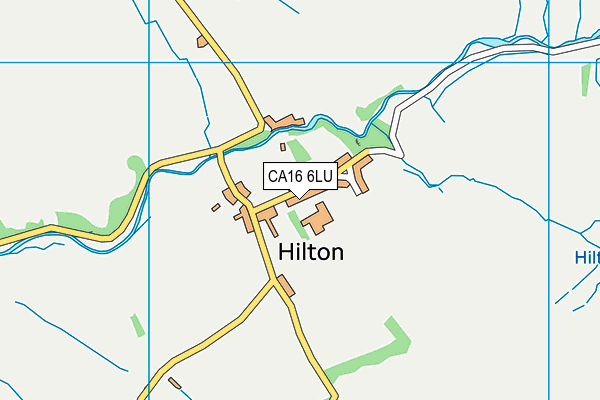 CA16 6LU map - OS VectorMap District (Ordnance Survey)