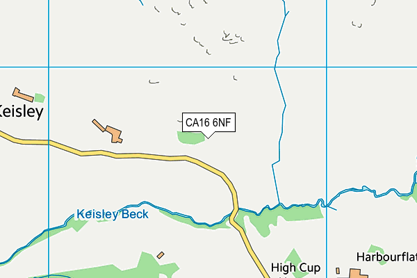 CA16 6NF map - OS VectorMap District (Ordnance Survey)