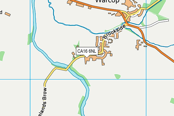 CA16 6NL map - OS VectorMap District (Ordnance Survey)
