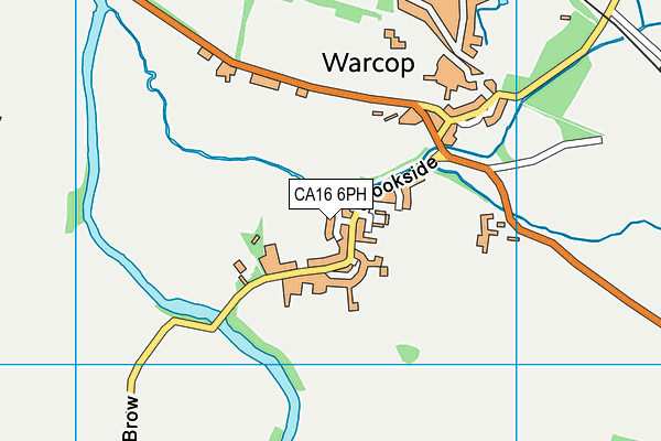 CA16 6PH map - OS VectorMap District (Ordnance Survey)