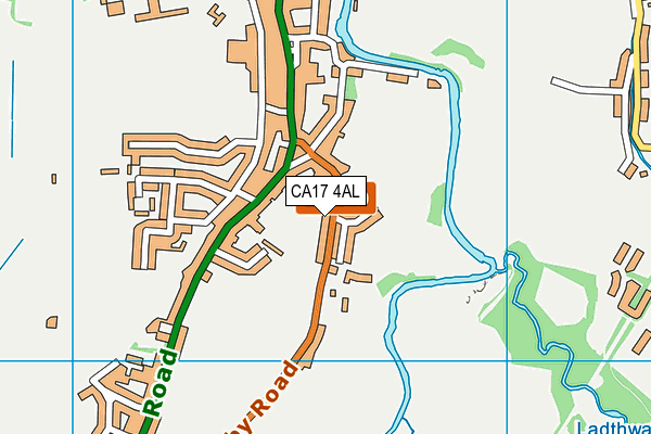 CA17 4AL map - OS VectorMap District (Ordnance Survey)