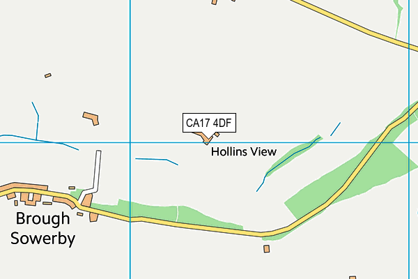 CA17 4DF map - OS VectorMap District (Ordnance Survey)