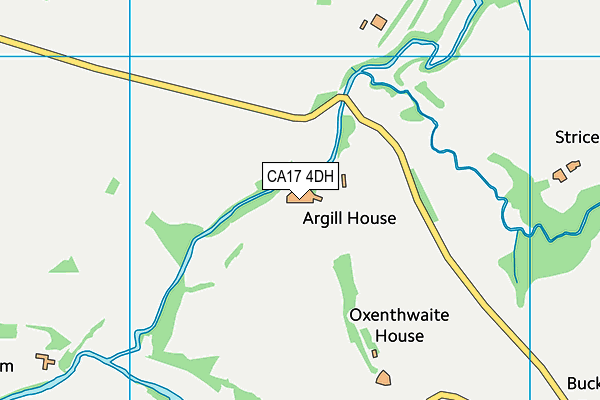 CA17 4DH map - OS VectorMap District (Ordnance Survey)