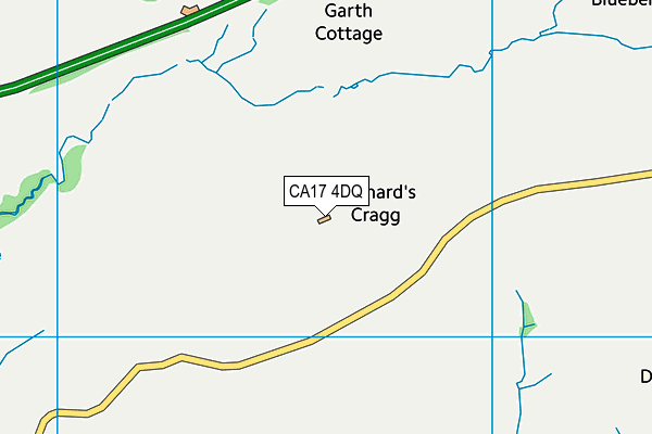 CA17 4DQ map - OS VectorMap District (Ordnance Survey)