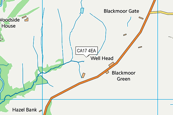 CA17 4EA map - OS VectorMap District (Ordnance Survey)