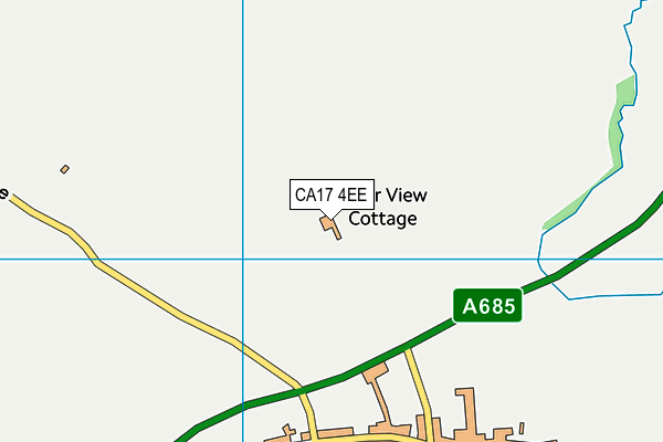 CA17 4EE map - OS VectorMap District (Ordnance Survey)