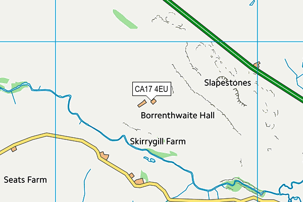 CA17 4EU map - OS VectorMap District (Ordnance Survey)