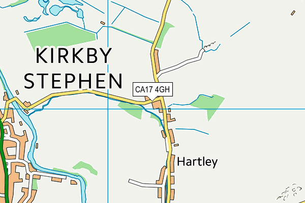 CA17 4GH map - OS VectorMap District (Ordnance Survey)