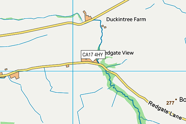 CA17 4HY map - OS VectorMap District (Ordnance Survey)