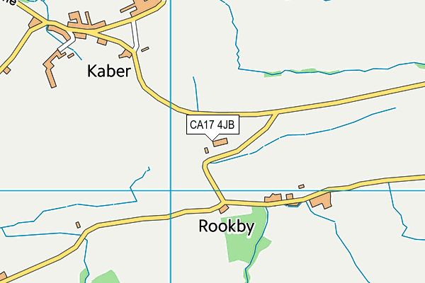 CA17 4JB map - OS VectorMap District (Ordnance Survey)