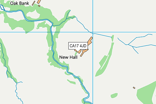 CA17 4JD map - OS VectorMap District (Ordnance Survey)