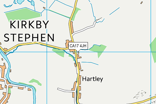 CA17 4JH map - OS VectorMap District (Ordnance Survey)