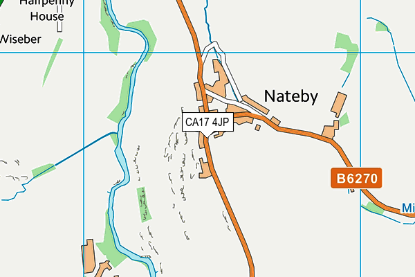 CA17 4JP map - OS VectorMap District (Ordnance Survey)