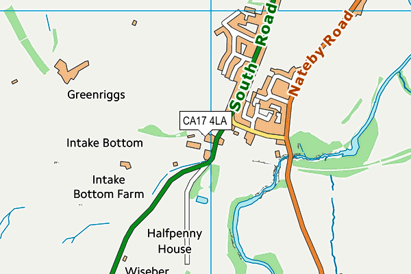 CA17 4LA map - OS VectorMap District (Ordnance Survey)